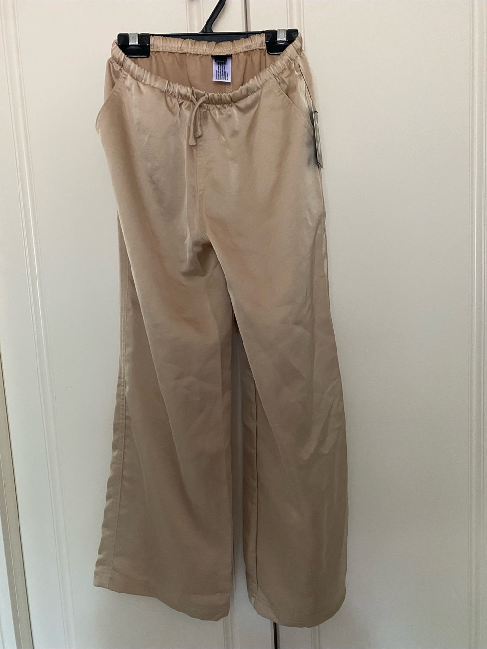 art class girl flexible Drawstring Wide-Leg .